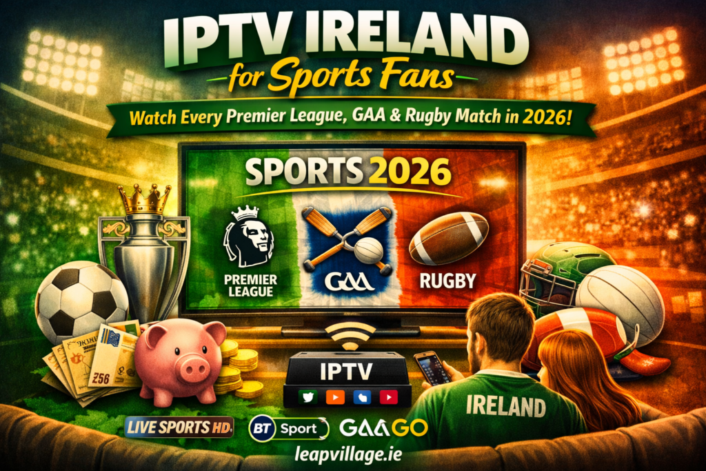IPTV Ireland sports streaming Premier League GAA rugby 2026