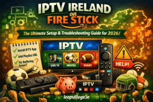 IPTV Ireland on Amazon Fire Stick setup guide 2026