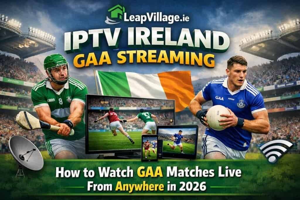 IPTV Ireland watch GAA matches live championship coverage 2026