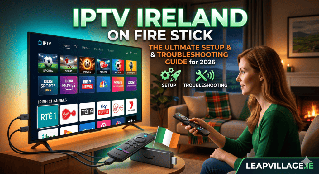 IPTV Ireland on Amazon Fire Stick setup guide 2026