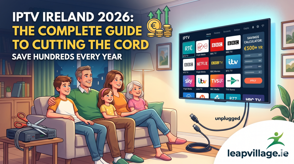 IPTV Ireland guide 2026 streaming live TV channels on smart TV