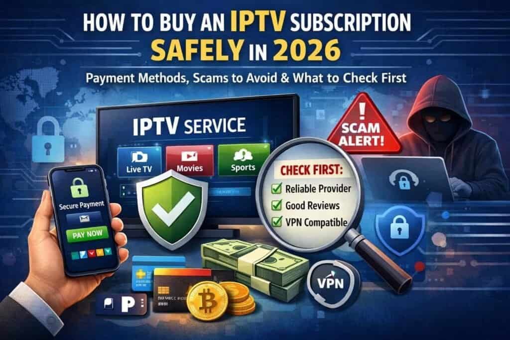 How to buy an IPTV subscription safely avoid scams 2026