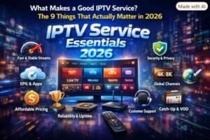 What makes a good IPTV service 9 things that matter 2026